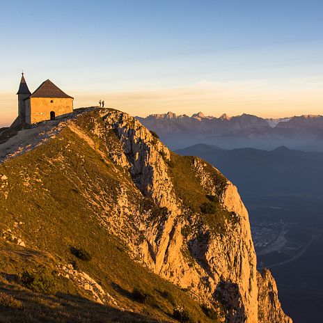 Gipfelkirche im Naturpark Dobratsch