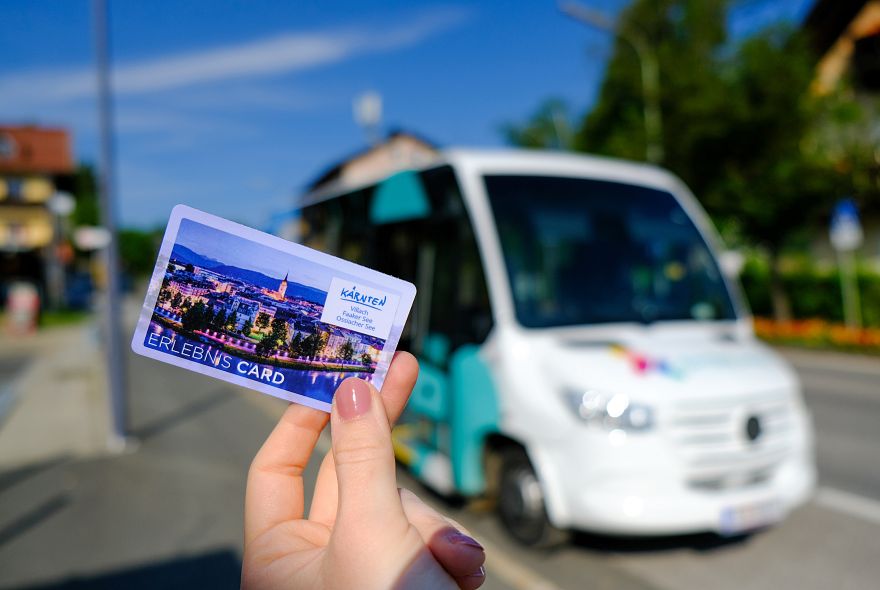 Faaker See Shuttle mit Erlebnis CARD