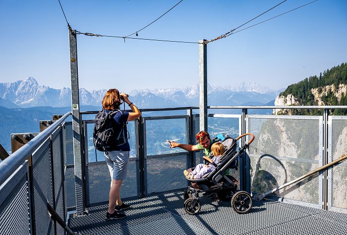 Aussichtsplattform Skywalk Dobratsch