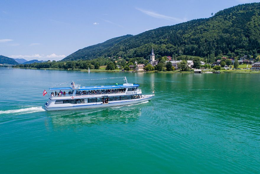 Stift Ossiach - Schifffahrt