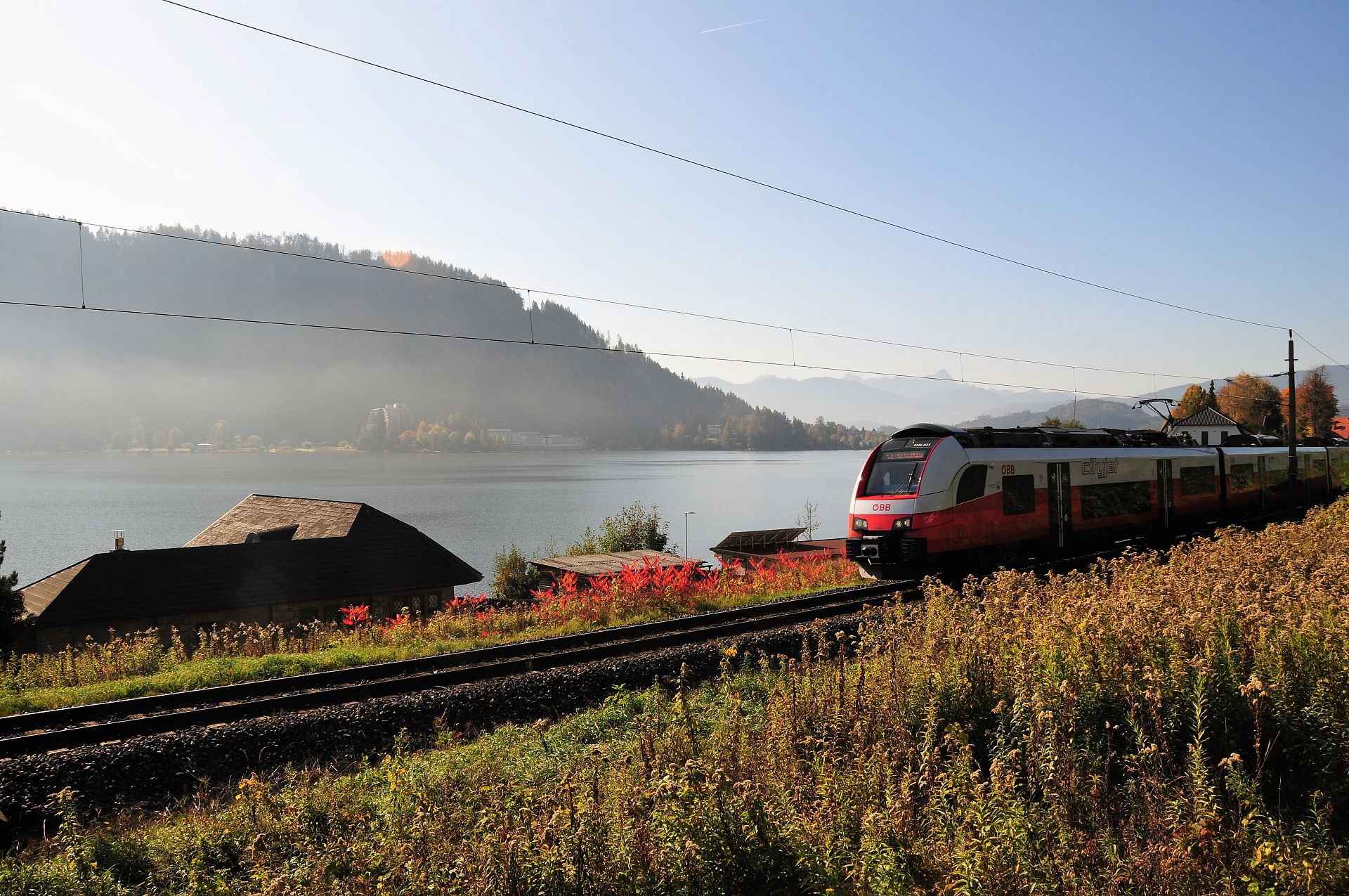 Cityjet am Ossiacher See 2 ÖBB Zug