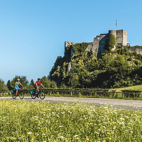 Burgruine Finkenstein Radfahren