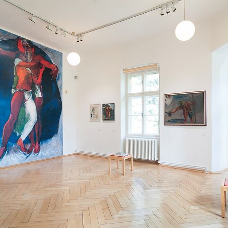 Die Ausstellung im Museum des Nötscher Kreises in Nötsch