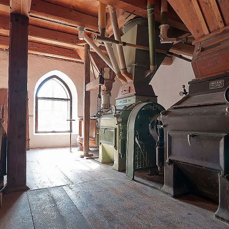Die Mühle der alten Bäckerei Wiegele in Nötsch