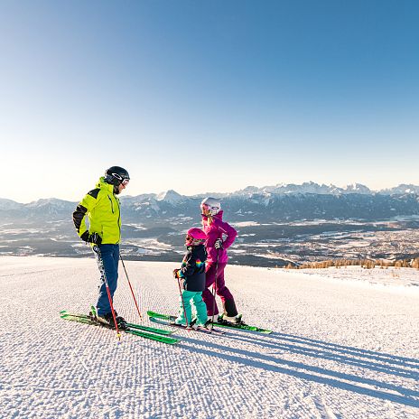 Skifahren Familie Gerlitzen Alpe