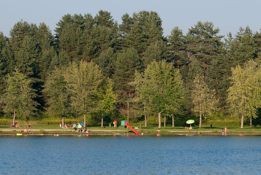Der Silbersee in St. Ulrich bei Villach