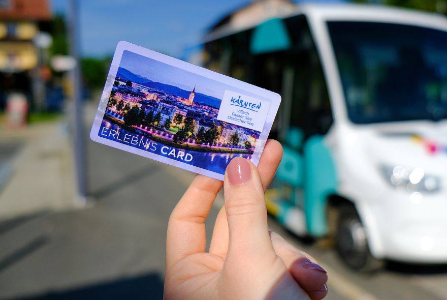 Faaker See Shuttle mit Erlebnis CARD
