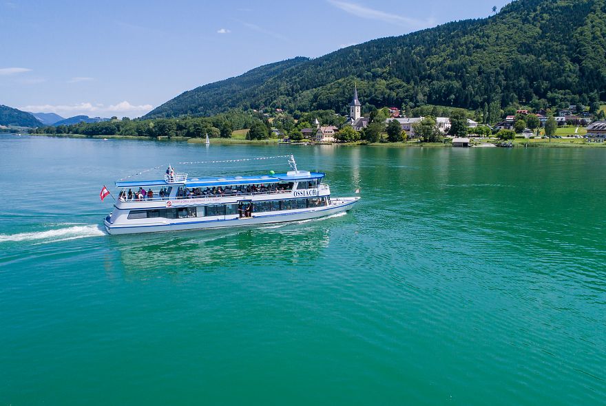 Stift Ossiach - Schifffahrt