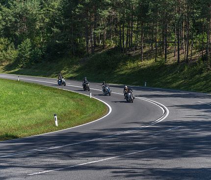 geführte Tour im Rahmen der European Bike Week